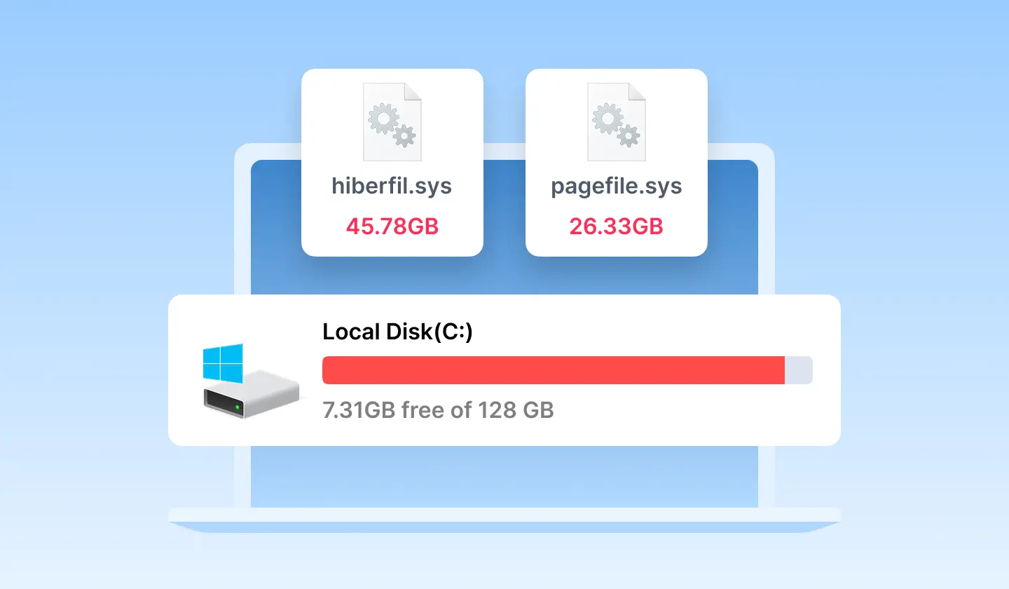 Local Disk C is Full but Can't Find Files