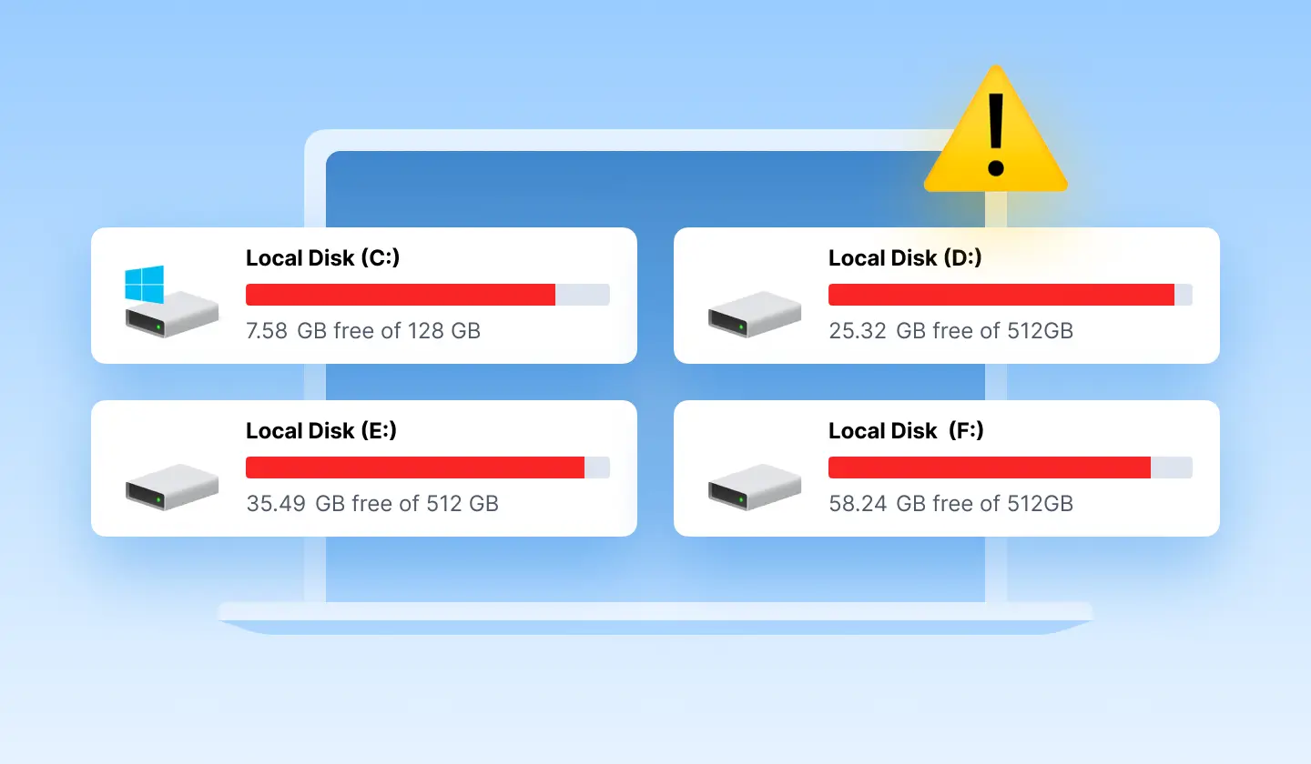 Insufficient Storage for Low-End PC