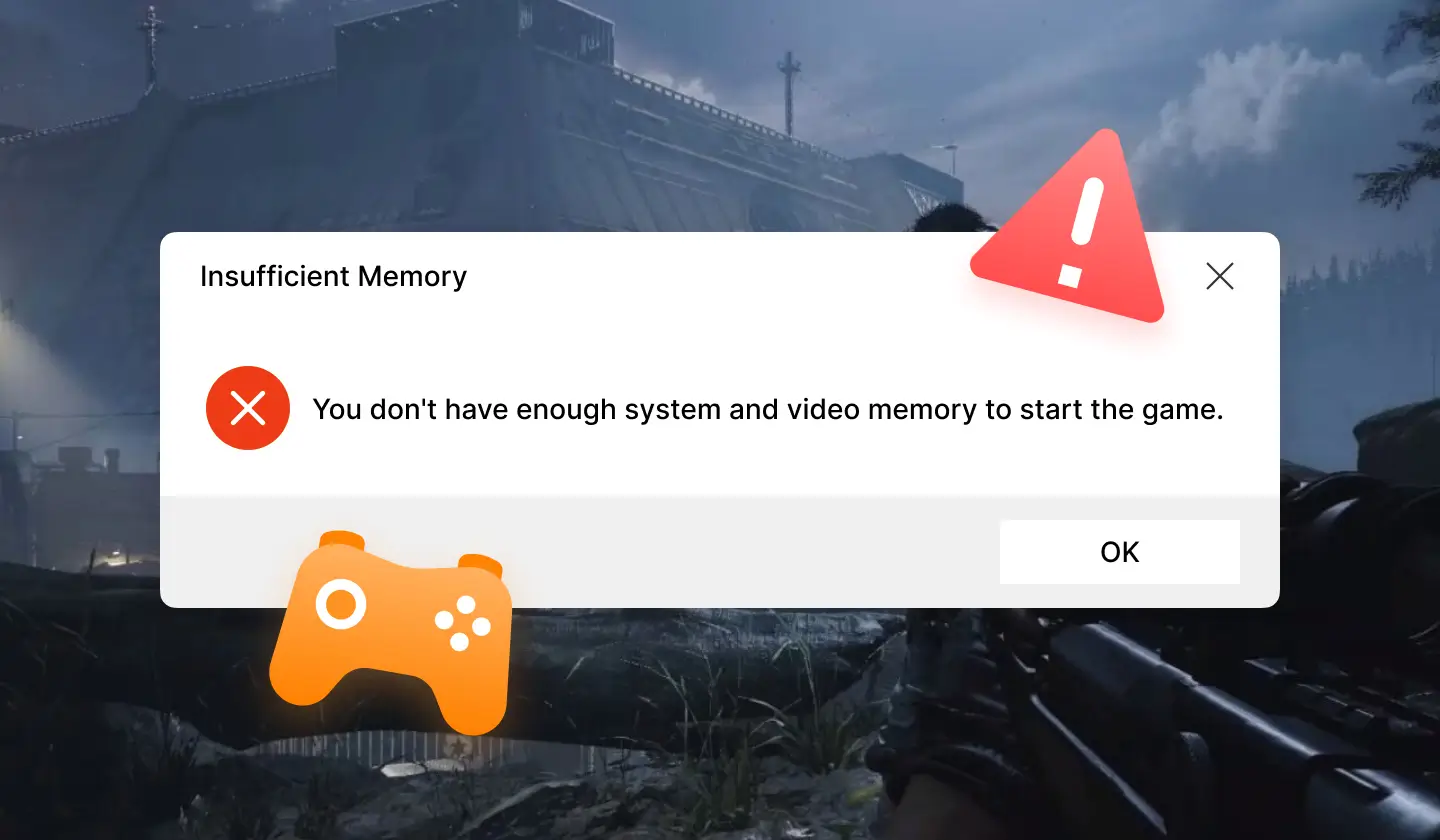 No Computer Storage for Gamers