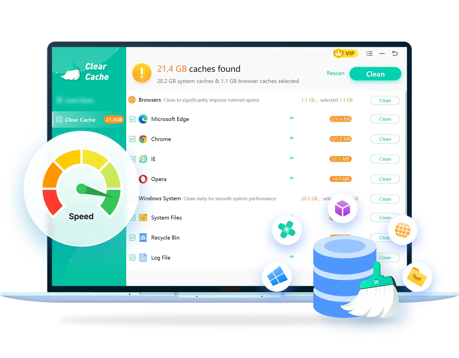 Clear Cache Creative Image