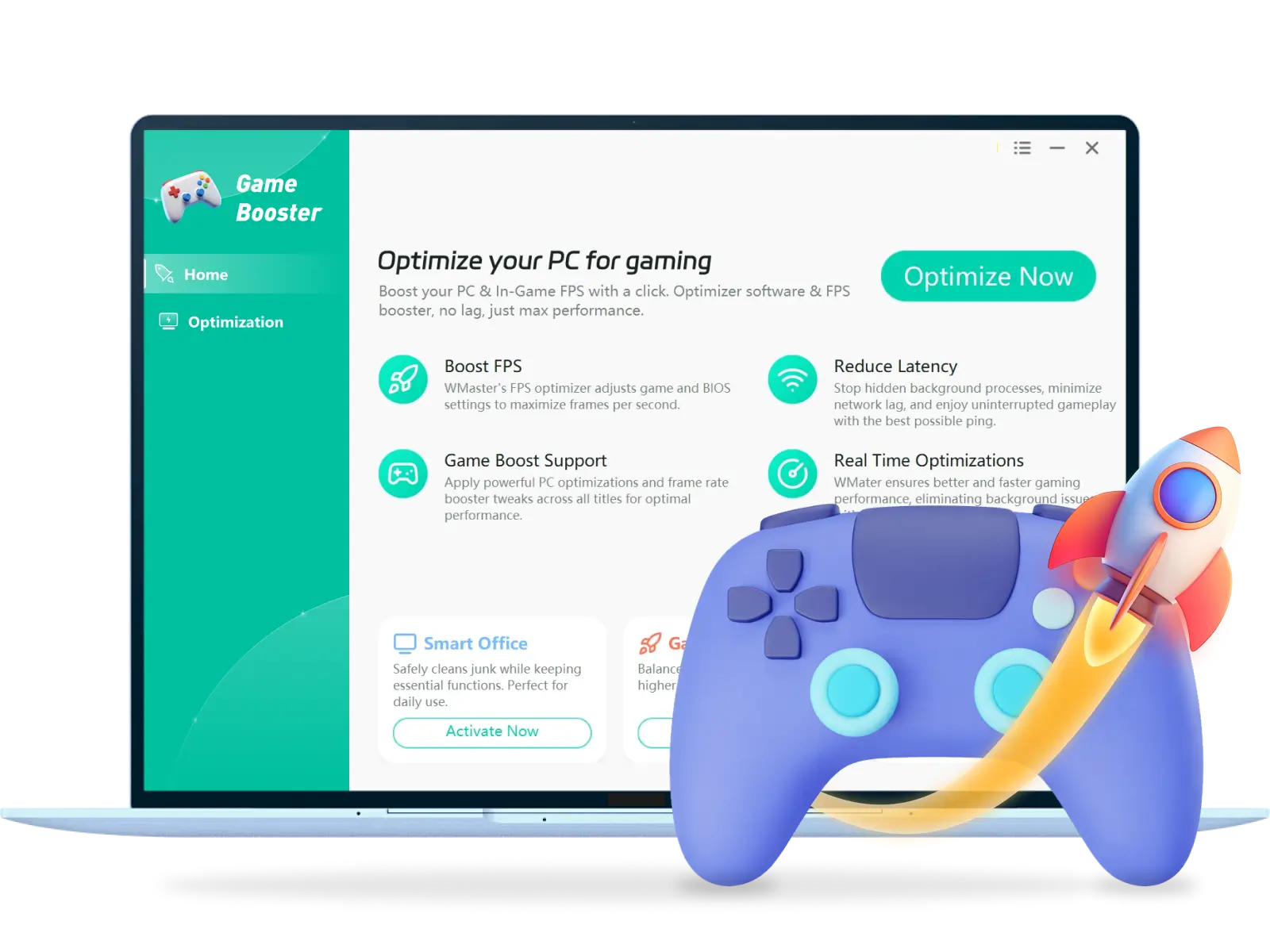 Game Booster Creative Image