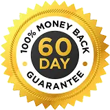 100% 60-day money-back guarantee