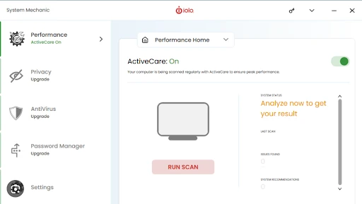 Iolo System Mechanic.