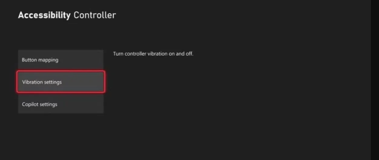 Adjust controller and input settings.