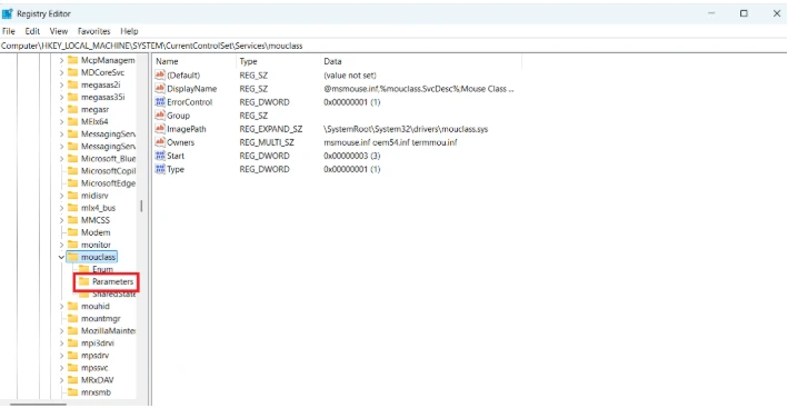Follow along to change the Mouse data queue size.