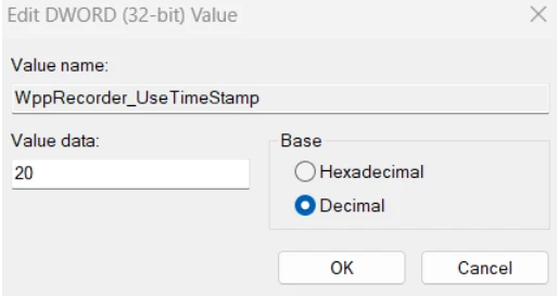 Change the value data to process mouse packets faster and improve the gaming experience.