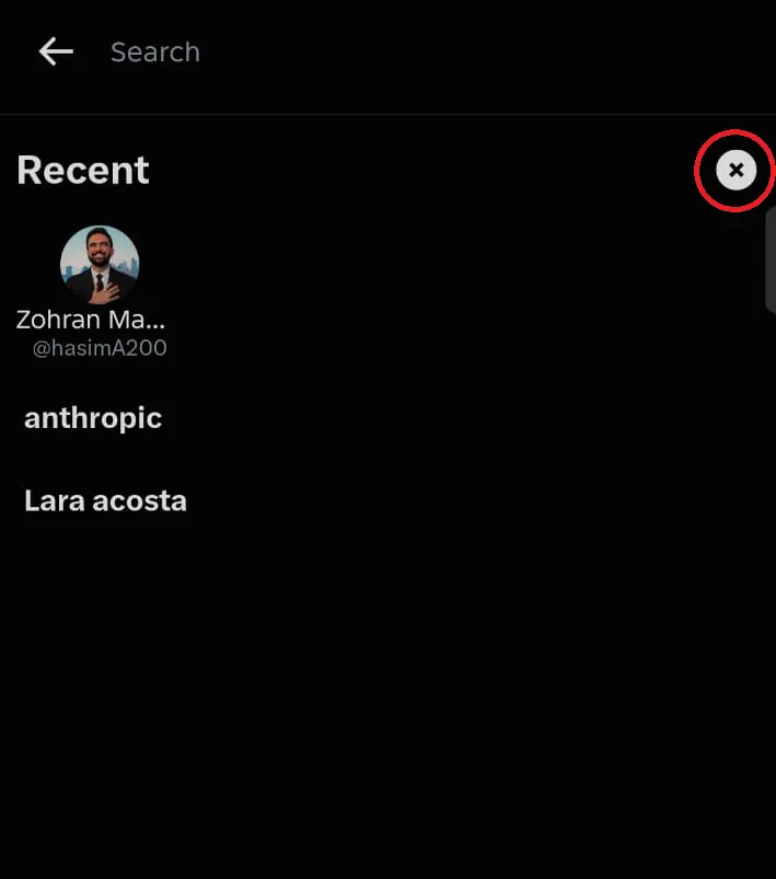 Confirm what you are going to delete.