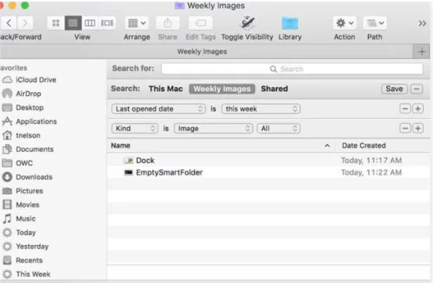 Expand the menu to see all the options to detect duplicate files on Mac.