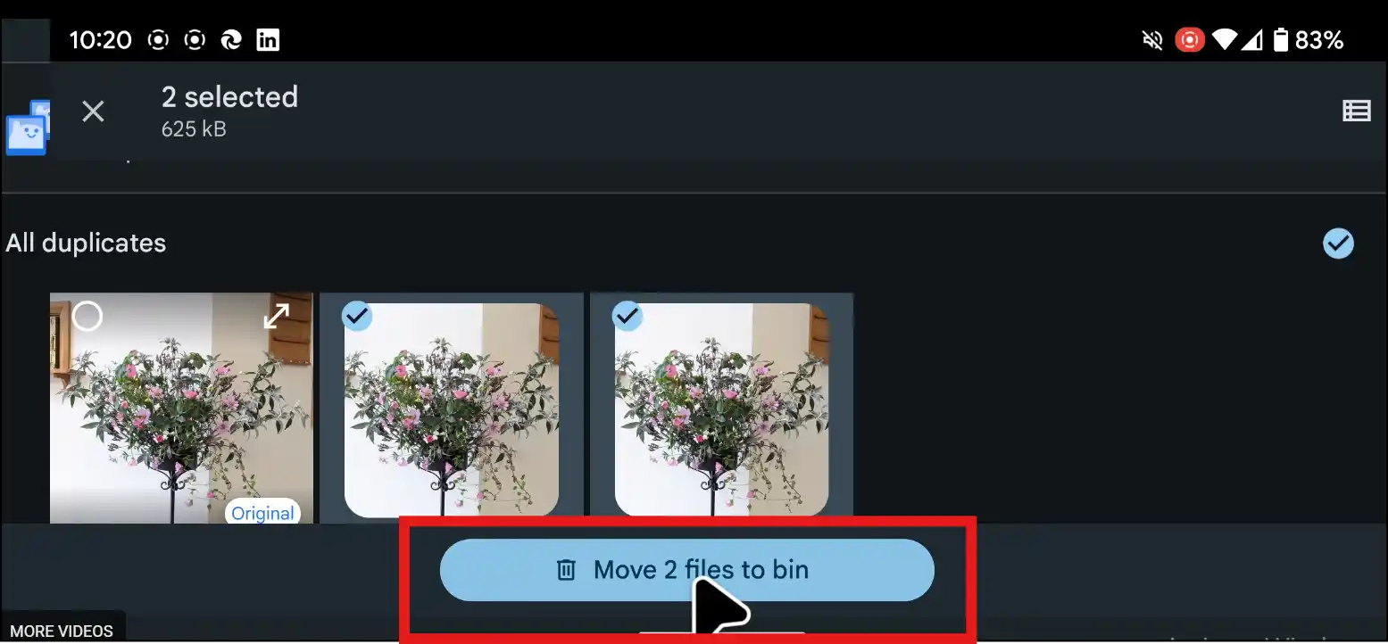 Remove duplicate files for cleaner and faster Android device.