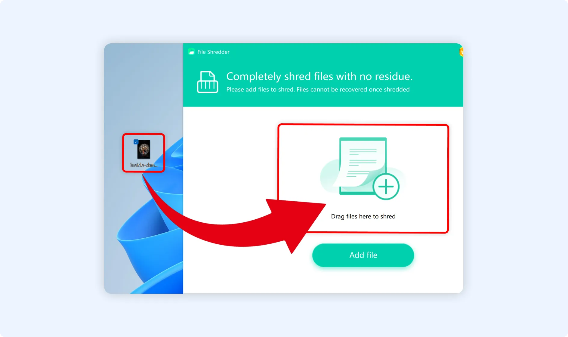 Double-click the WMaster Cleanup to open the main interface.