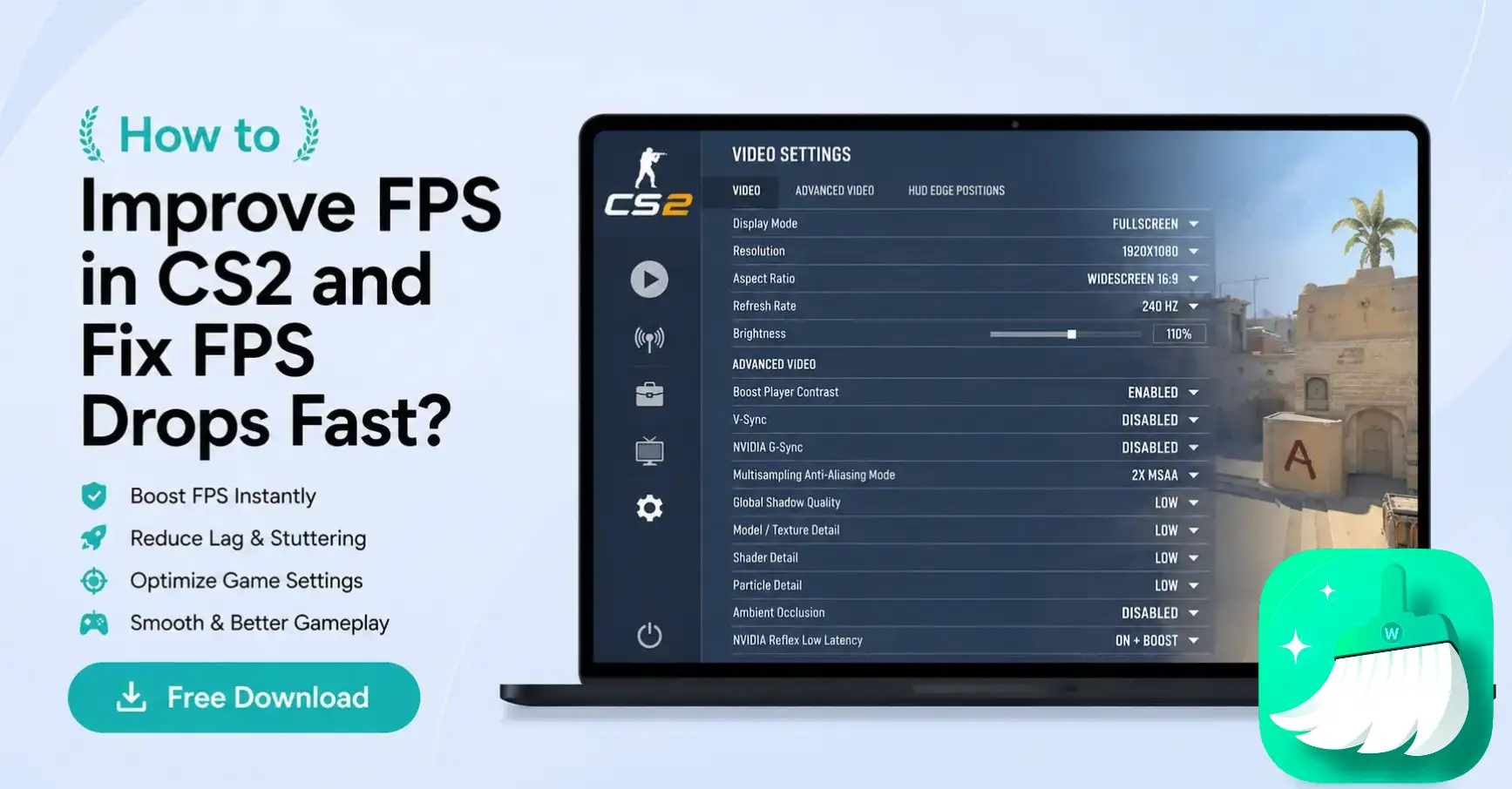 How to Improve FPS in CS2 and Fix FPS Drops Fast?