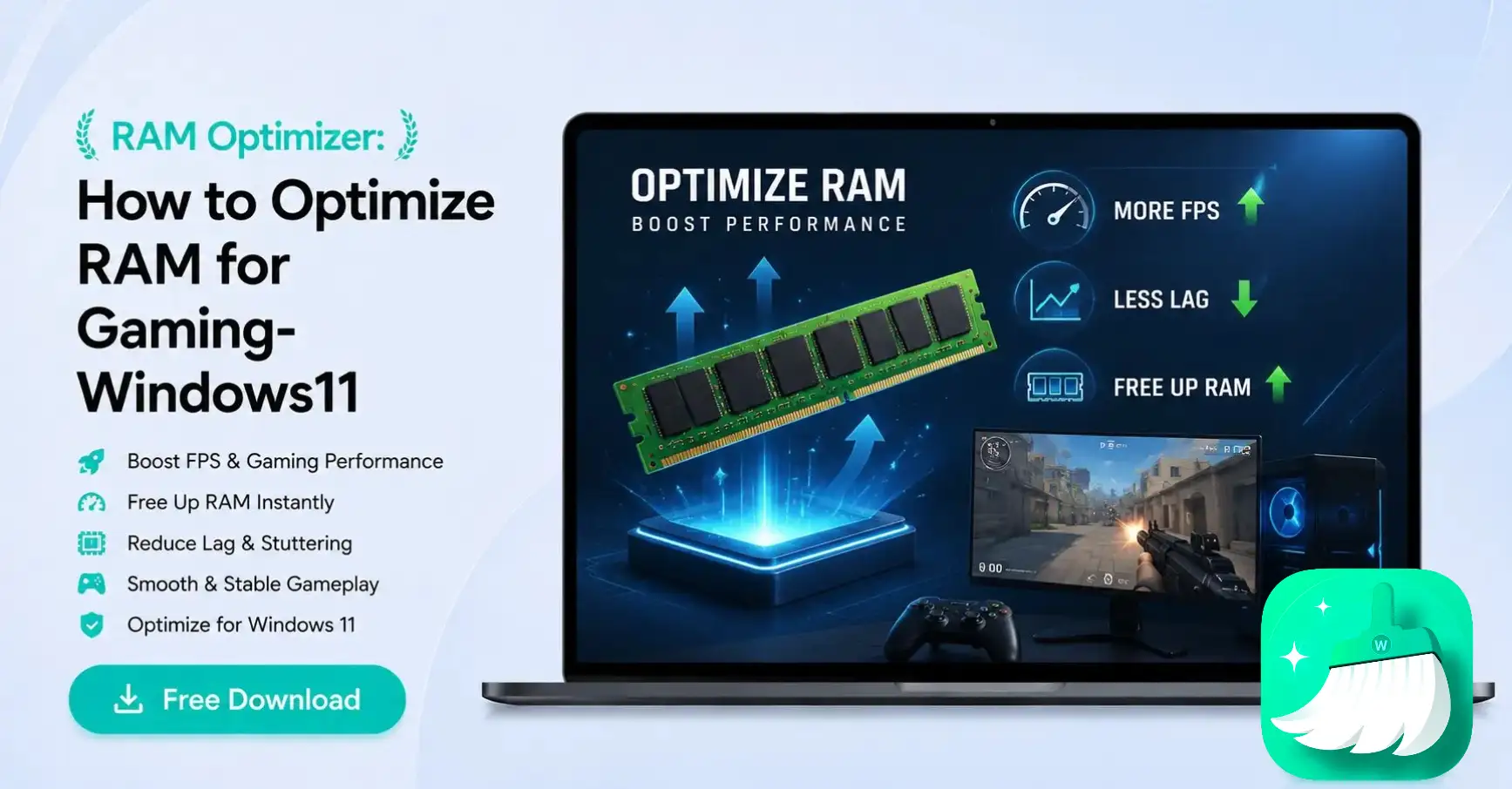 RAM Optimizer: How to Optimize RAM for Gaming-Windows11