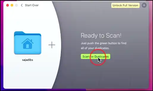 Download and launch Gemini 2 to delete duplicate files from Mac.