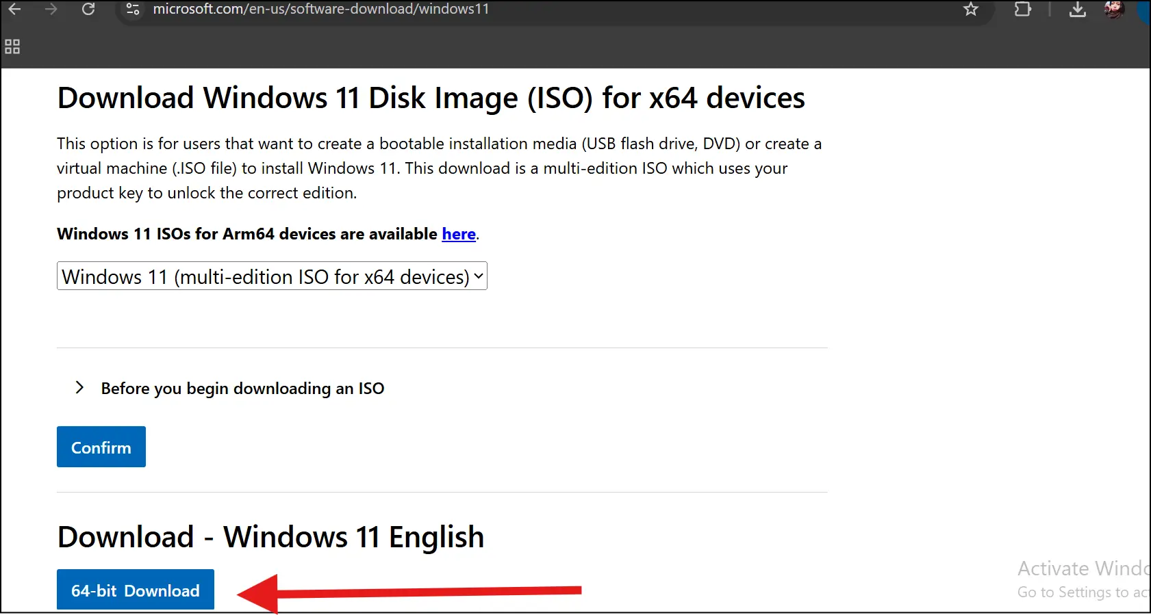 Download ISO file to fix install error 0x800f0991 in Windows 11.
