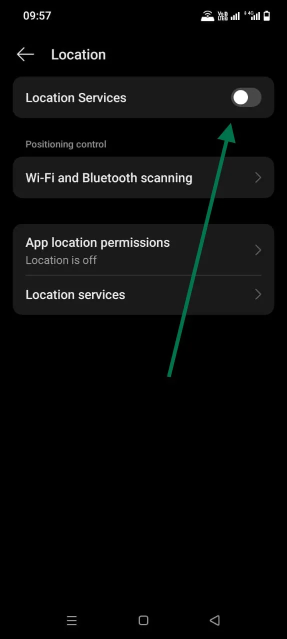 Turn off location tagging on android.