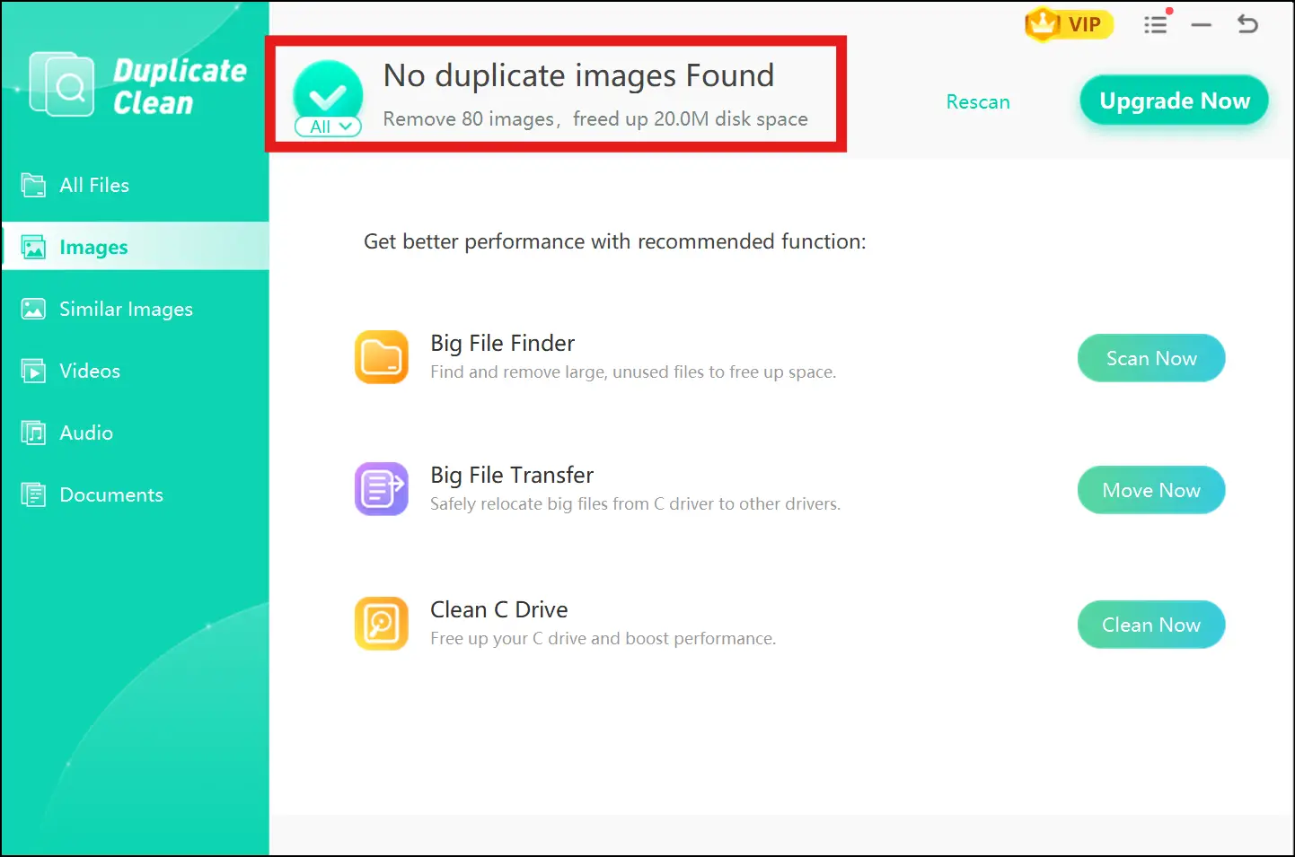 All your selected duplicates will be removed from your Google Photos library.