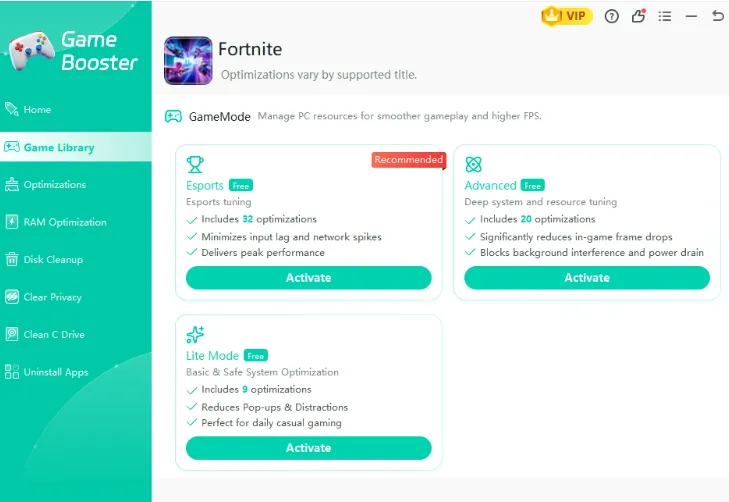 WMaster Cleanup game library.